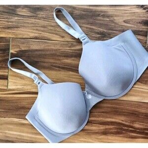 Olga No Side Effects Bra Size 40C Lilac Purple GB0561A Wide Band